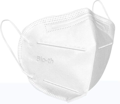 قناع الوجه Bio-th KN95 القابل لإعادة الاستخدام، أقنعة للاستعمال مرة واحدة، حماية من حبوب لقاح الغبار، 20 عبوة in Kuwait