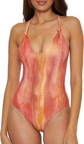 BECCA Women's Solar Energy One Piece Swimsuit, Scoop Neck, Bathing Suits in Saudi Arabia