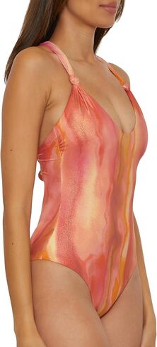 BECCA Women's Solar Energy One Piece Swimsuit, Scoop Neck, Bathing Suits in Saudi Arabia