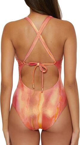 BECCA Women's Solar Energy One Piece Swimsuit, Scoop Neck, Bathing Suits in Saudi Arabia