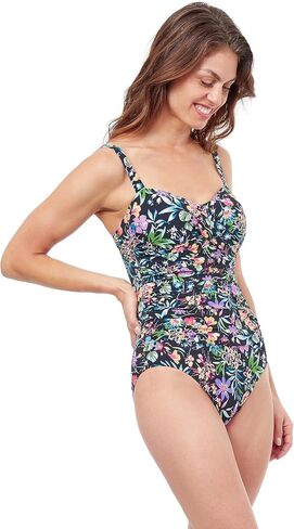 Profile by Gottex Women's Standard Flora D-Cup One Piece in Saudi Arabia