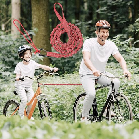 Bicycle Tow Rope Belt Strap Mountain Bike Parent-Child Pull Reflective Traction Portable Outdoor MTB Elastic Bicycle for Adult Kids Children in Saudi Arabia