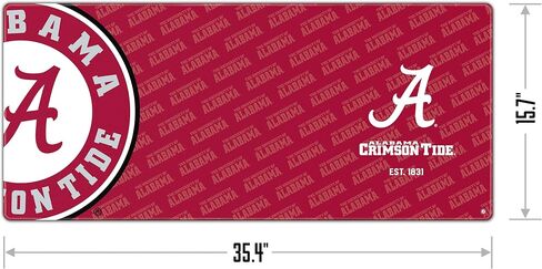 YouTheFan NCAA Alabama Crimson Tide Logo Series Desk Pad in Saudi Arabia