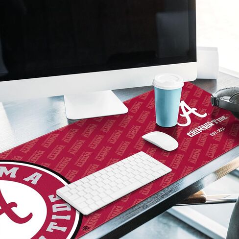 YouTheFan NCAA Alabama Crimson Tide Logo Series Desk Pad in Saudi Arabia