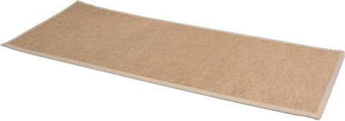 BIRDROCK HOME Indoor Outdoor Floor Runner Rug - Non Slip Rubber Backing - Floor Mat for Kitchen Hallway - Living Room, Porch, Bathroom or Office Use - 24 x 60 Inches - Patio Décor - Tan in Kuwait