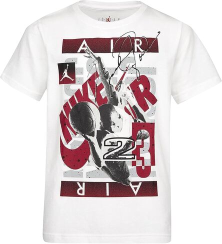 Jordan Boy's Back to Back Short Sleeve Tee (Big Kids) White XL (20 Big Kid) in Saudi Arabia