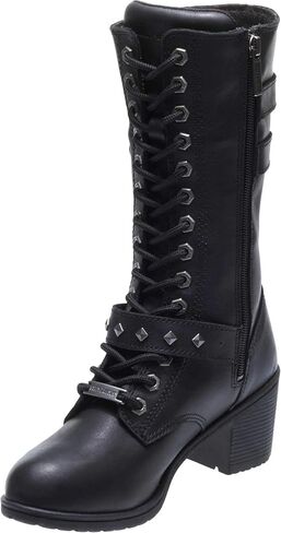 Harley-Davidson Women's Aldale 9.75-Inch Waterproof Motorcycle Boots D87162 in Saudi Arabia