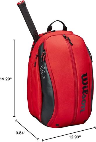 WILSON RF DNA Tennis Racket Bag - Red and Black in Kuwait