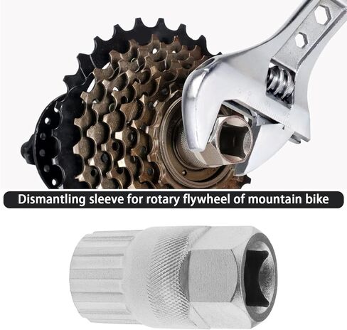 SING F LTD Bicycle Freewheel Remover Mountain Bicycle Lockring Removal Tool Compatible with Shimano Compatible with Sunrace and Other 12 Grooves Freewheels in Saudi Arabia