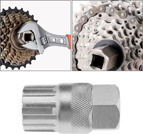 SING F LTD Bicycle Freewheel Remover Mountain Bicycle Lockring Removal Tool Compatible with Shimano Compatible with Sunrace and Other 12 Grooves Freewheels in Saudi Arabia