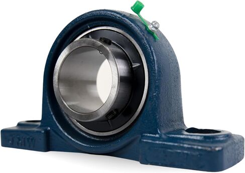Jeremywell UCP210-31 Pillow Block Bearing (2 Pack), 1-15/16 inch Bore, 2 Bolt Flange Mounted, Solid Cast Iron Base, Self-Alignment in Kuwait