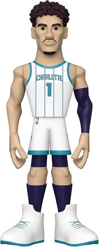 Funko Gold Vinyl: NBA - Lamelo Ball, Charlotte Hornets, 12 Inch Premium Vinyl Figure with Chase (Styles May Vary) in Saudi Arabia