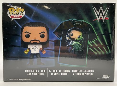 Funko Pop! Pop & Tee: WWE - Roman Reigns - XL Exclusive in Saudi Arabia