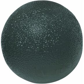 Cando 10-1495 Black Circular Hand Exercise Ball, X-Heavy Resistance, Standard