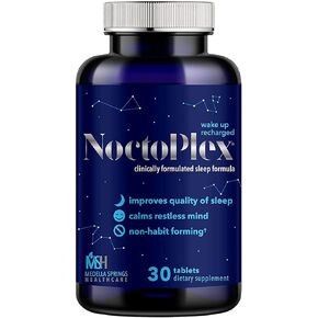 Sleep Aid 30 Tabs - 100% Drug Free & Non-Habit-Forming Sleep Pills – Clinically Formulated Sleep Supplement w/Valerian Root for Sleep - Melatonin, Lemon Balm & Valerian Root Sleep Aid