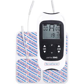 TensCare Perfect EMS - Strengthen, Rehabilitate and Tone Muscles. Recover Faster from Injuries. TENS Program for Pain Relief