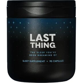 BODi Last Thing Complete Sleep Supplement with L-theanine, Ashwagandha, Magnesium Glycinate, Melatonin - Calming Night Time Stress Defense for Deep Restorative Sleep - 30 Day Supply (90 Capsules)
