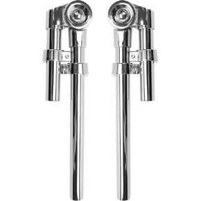 Tom Stand Mount Holder Percussion Clamp, Bass Drum Mounting Bracket, Hardware Parts Musical Instrument Replacement Accessory for Sound Drums (2PCS)