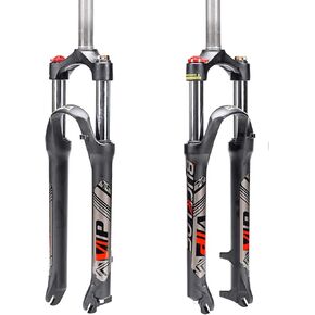 BUCKLOS 26/27.5/29 MTB Suspension Fork Travel 100mm, 28.6mm Straight Tube QR 9mm Crown Lockout Aluminum Alloy XC Mountain Bike Front Forks