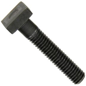 Te-Co 46463 Black Oxide 4140 Steel T-Bolt, 1/2"-13 TPI, 2" Thread Length, 3" Length, 7/8" x 7/8" x 5/16" Head, 1/2" Table Slot (Pack of 2)