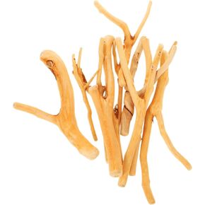 Alipis 1 Bag Wood Log Sticks,Wood Craft Sticks Natural Twigs Sticks for Crafting DIY Crafts Supplies Photo Props School Projects Card Making