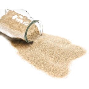 WGV Unity Colored Fine Sand 1 Pound DIY Crafts, Vase Filler, Therapy Play, Planter Terrarium Centerpiece Design for Wedding Party Event Home Office Garden Decor, Gold