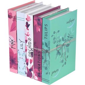 Generico 5 Decorative Books -Shelf Decor,Fake Books for Decoration,Decorative Books for Home Decor,Book Decor Set hardcover,Table Decor for Living Room,Modern Decor Books, Pasteles