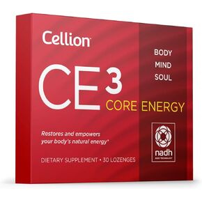 CE3 Core Energy NADH Supplement more Effective than other Supplements | Best for Energy Production, Metabolism, Antiaging, Cellular ATP Development, Performance | Vegan 30 Count 20mg Lozenges