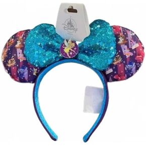 Disney Theme Park Merchandise Joey Chou Magic Kingdom Castle Tinker Bell Headband, Blue