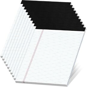 Legal Pads 8.5 x 11 Yellow Note Pads, 2 Pack College Ruled Notepads 8.5 x 11 Lined Paper, Yellow Notebook Paper Writing Pads 30 Sheets Per Yellow Legal Pads 8.5 x 11 for Home Office School Supplies
