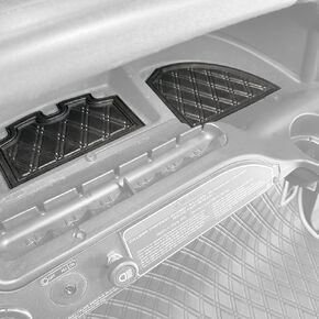 Xtreme Mats Dash Mats and Golf Cart Cubby Inserts for Club Car Precedent/Onward - BLACK Trim - Surface Protection for Golf Car Dash Areas