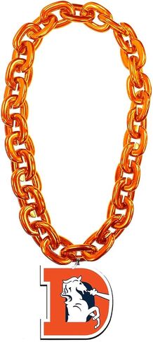 Aminco Denver Broncos NFL Throwback Fan Chain, Orange in Saudi Arabia