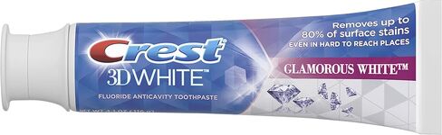 Crest 3D White, Whitening Toothpaste Glamorous White, 4.1 oz, Pack of 2 in Saudi Arabia