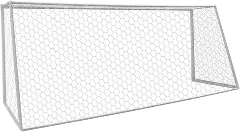 Aoneky Polyester Soccer Goal Net - 4 mm Cord - Replacement Full Size Football Post Net- Heavy Duty Soccer Netting - NOT Include Posts in Saudi Arabia