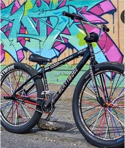 BEEGETTE دراجة تكلم جلود يلتف BMX MTB للأطفال الطريق دراجة هوائية جبلية عجلة ملونة الديكور-72 in Kuwait