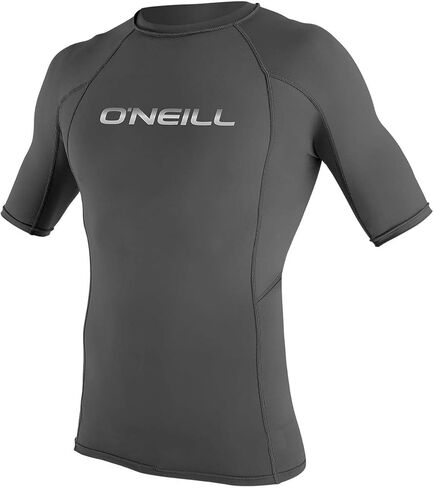 O'Neill Men's Basic Skins Short Sleeve Rashguard 2XL-Tall Graphite (3341IB) in Saudi Arabia