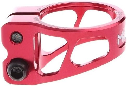 MOWA ASC Road Cyclocross CX Mountain Bicycle Mtb Bike Cycling Alloy Seatpost Clamp 31.8 and 34.9 (Red, 31.8mm) in Saudi Arabia