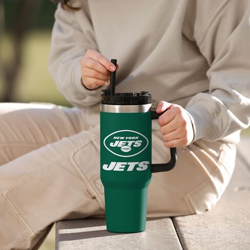 كوب سفر معزول بشعار فريق NFL للجنسين من FOCO NFL، سعة 40oz XL in Saudi Arabia