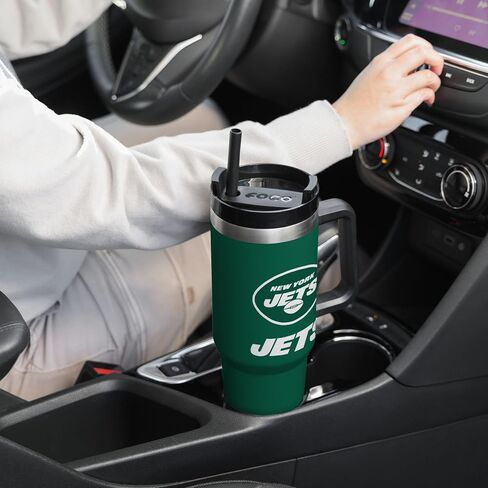 كوب سفر معزول بشعار فريق NFL للجنسين من FOCO NFL، سعة 40oz XL in Saudi Arabia