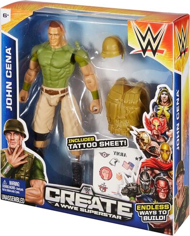 WWE قم بإنشاء حزمة مجسمات النجم جون سينا in Saudi Arabia