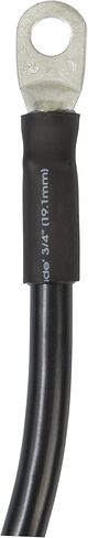 ANCOR MARINE GRADE 189130 Battery Cable Assembly, 4 AWG (21mm2) Wire, 5/16" (7.93mm) Stud, Black - 18in (45.7cm) in Kuwait