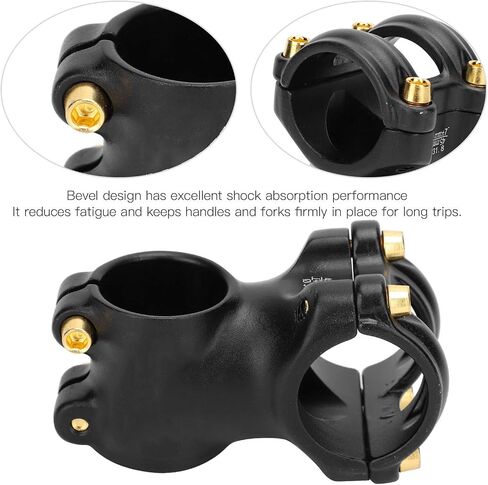 VGEBY Bike Stem, 31.8 mm ±7° Cycling Short Handlebar Stem Aluminum Alloy Mountain Stem for Most Bike Road Bike, MTB in Saudi Arabia