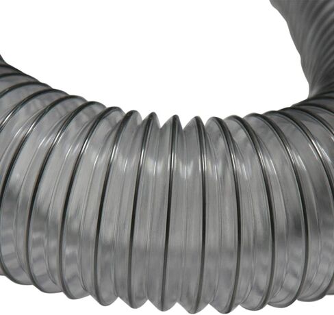 مطاط كال 01-W102-1.75-50 بولي كلوريد الفينيل خرطوم أنابيب مرن للخدمة الخفيفة، 1.75 بوصة معرف × 50 بوصة، شفاف in Kuwait