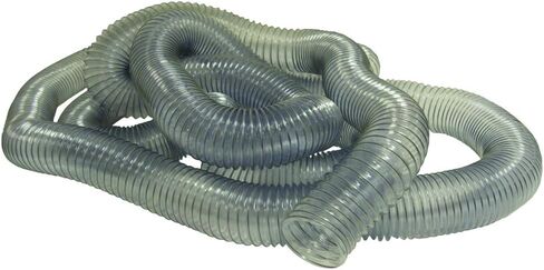 مطاط كال 01-W102-1.75-50 بولي كلوريد الفينيل خرطوم أنابيب مرن للخدمة الخفيفة، 1.75 بوصة معرف × 50 بوصة، شفاف in Kuwait