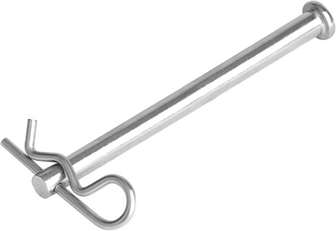 50 Sets 7/32" x 3-1/8" Stainless Steel 304 Single Hole Clevis Pin with Cotter Pin Clips, Flat Head Clevis Pin Effective Length 3" in Kuwait