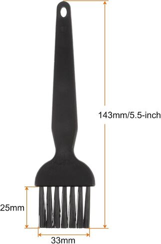 3pcs Anti-static Cleaning Brush 25x33mm PV Plastic Conductive Bristles Anti Static ESD Brushes for Clean PCB Laptop Keyboard Fan and Other Electronic Devices in Saudi Arabia