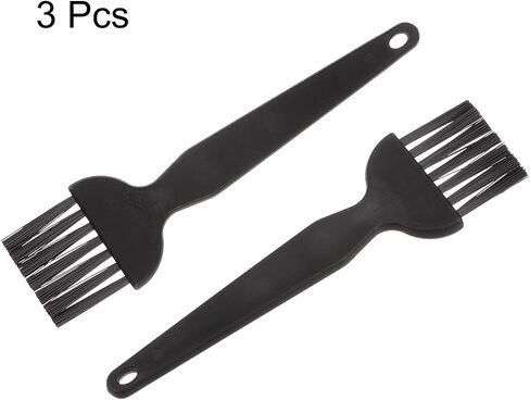 3pcs Anti-static Cleaning Brush 25x33mm PV Plastic Conductive Bristles Anti Static ESD Brushes for Clean PCB Laptop Keyboard Fan and Other Electronic Devices in Saudi Arabia