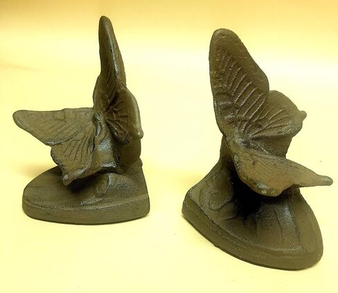 2 قطعة من مساند الكتب على شكل فراشة من الحديد الزهر in Kuwait