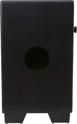 صندوق طبل كاجون من خشب البلوط (الارتفاع: 20 بوصة العرض: 12 بوصة الطول: 12 بوصة) - غير مصنوع في الصين - ثلاثة أفخاخ داخلية مع ميزات إضافية | الكاجون الأكثر شعبية على الإنترنت (أسود، CB50) in Kuwait