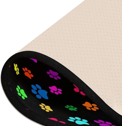 Mexican Ceramic Tile Pattern Runner Rug 2' x 6' Non Skid Rug for Entryway Living Room Bathroom Nursery Home Decor in Kuwait